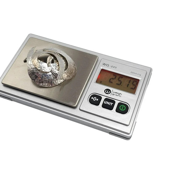 Bettina Sterling Silver Hammered Jewelry Pieces Craftable - Picture 4 of 6